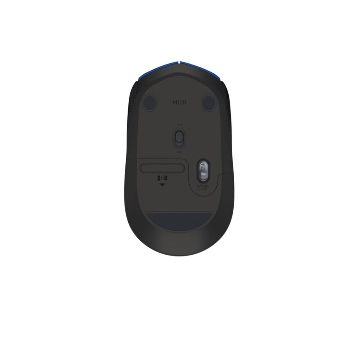 Souris Optique Sans Fil LOGITECH M171 - Rouge - Image 3