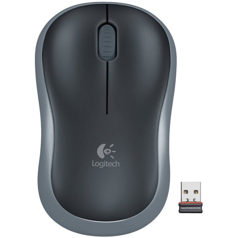 Souris Optique Sans Fil LOGITECH M185 - Argent - Image 2