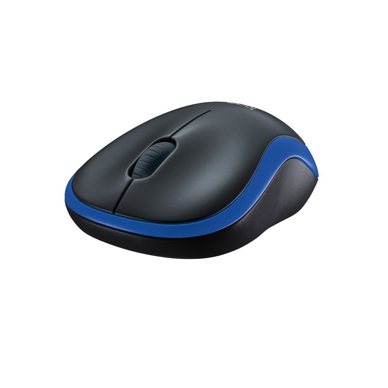 Souris Optique Sans Fil LOGITECH M185 - Bleu - Image 2