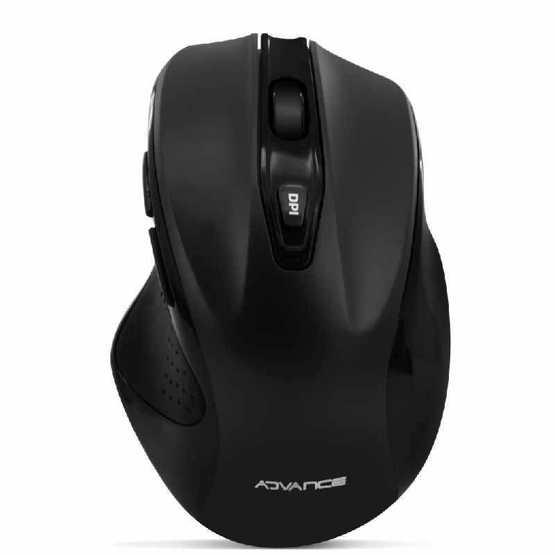 Souris Sans Fil ADVANCE Shape 6D- Noir - Image 2