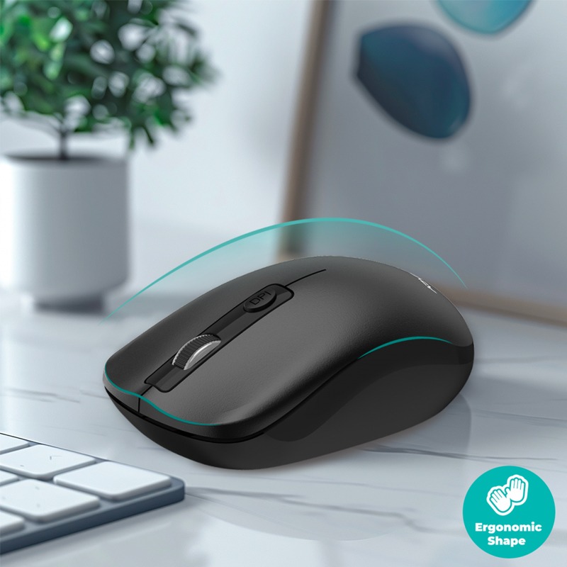 Souris Sans fil ADVANCE Slimfit - Noir  - Image 4