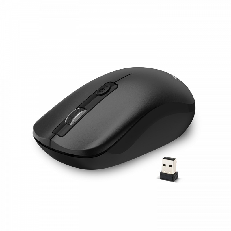 Souris Sans fil ADVANCE Slimfit - Noir 