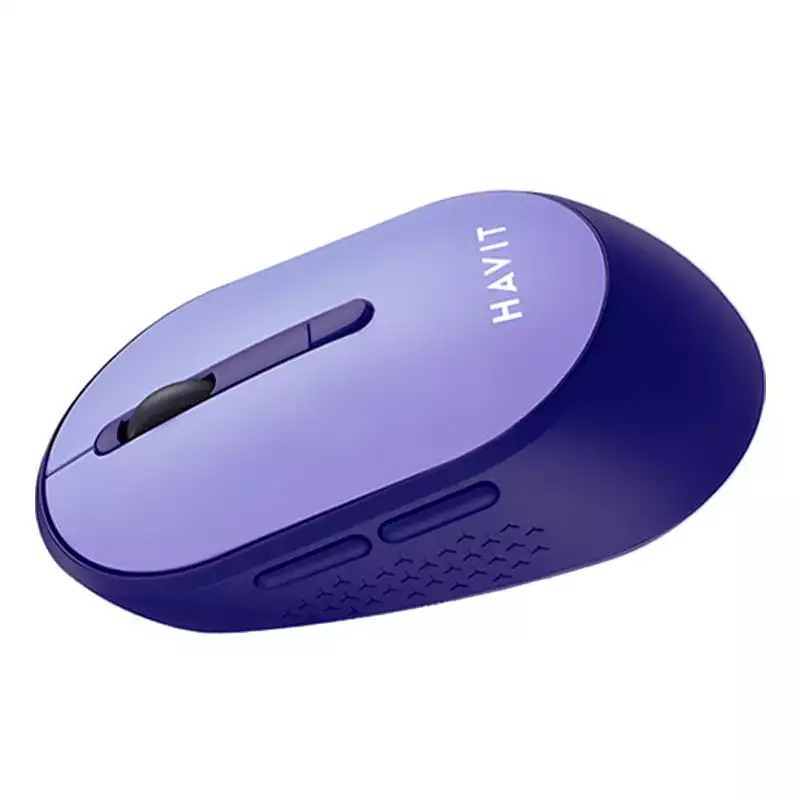 Souris Sans Fil Gamer HAVIT MS78GT - Violet - Image 3