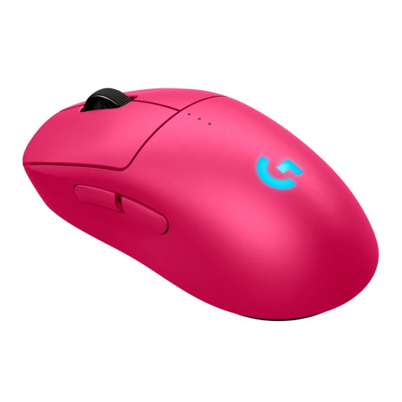Souris sans fil gamer Logitech pro 2 lightspeed - Rose - Image 2