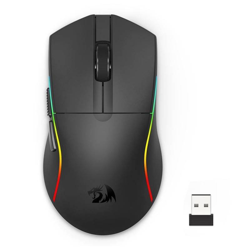 Souris Sans Fil Gamer Redragon Deicide Standard RGB - Noir, Photo boutique MyTek chez MyTek