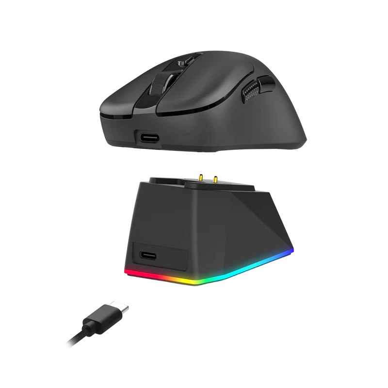 Souris Sans Fil Gamer REDRAGON EBONY M998-STD - Noir   - Image 3