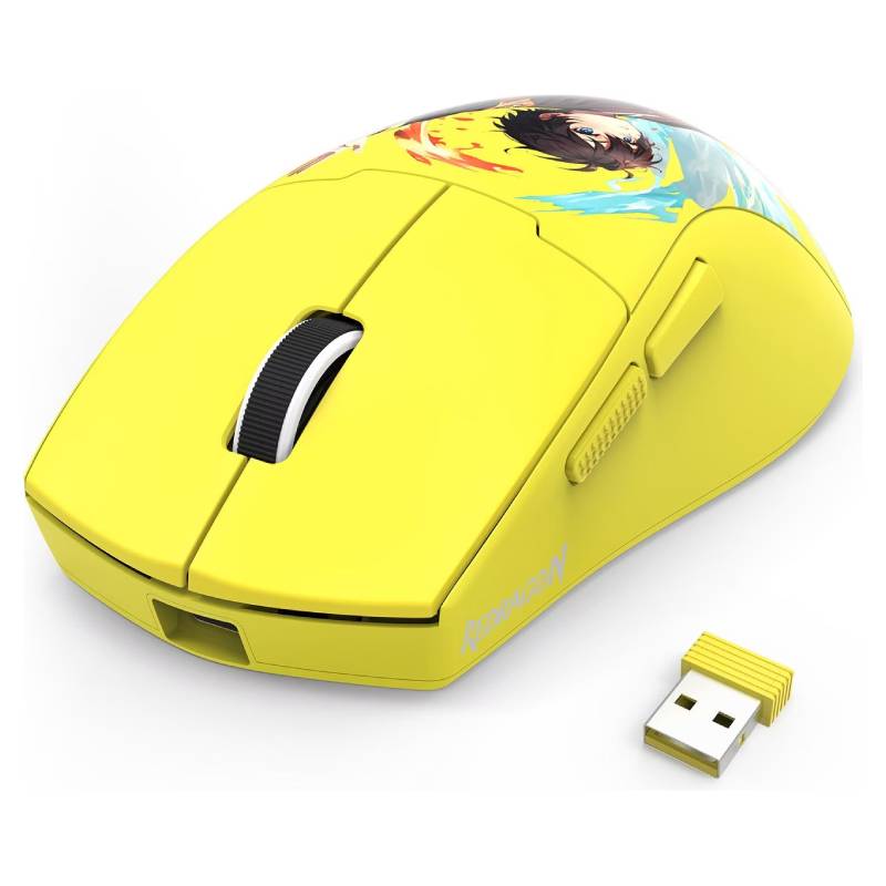 Souris Sans Fil Gamer Redragon K1ng Max - Jaune - Image 3