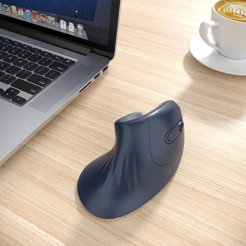 Souris sans fil GEMBIRD MUSW-ERGO-03 ergonomique - Noir - Image 6