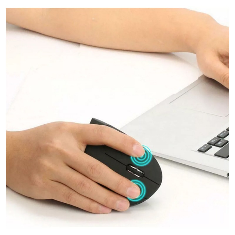 Souris Sans Fil HAVIT MS550GT Verticale - Noir - Image 4