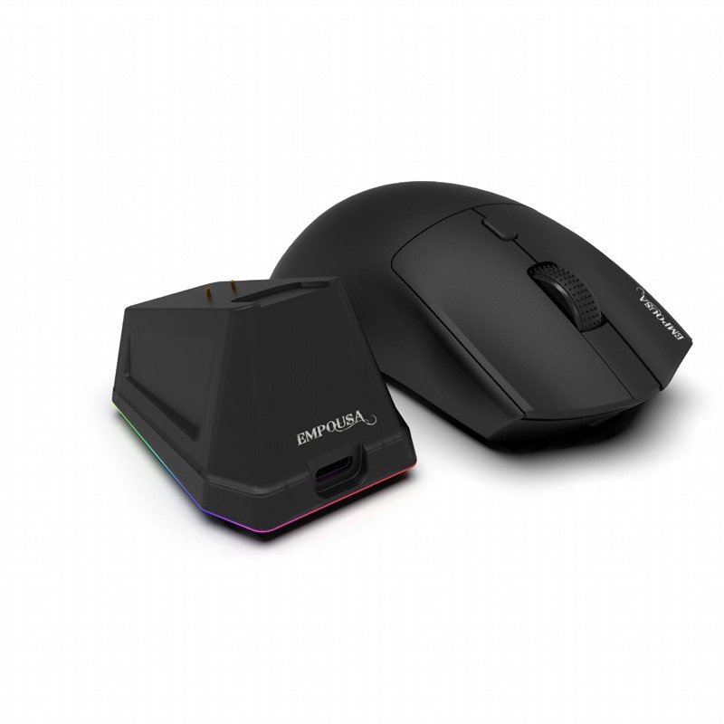 Souris Sans Fil INCA IMG-326MX Programmable Rechargeable - Noir - Image 2