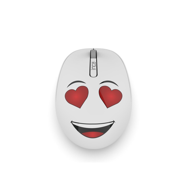 Souris Sans Fil INCA IWM-245RB Avec Design - Blanc - Image 4