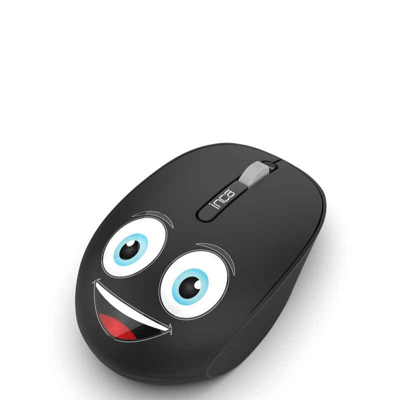 Souris Sans Fil INCA IWM-245RS Avec Design - Noir - Image 2