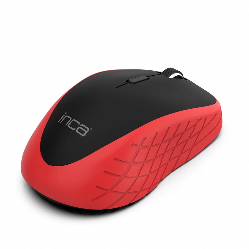 Souris Sans Fil INCA IWM-391T - Noir&Rouge - Image 4