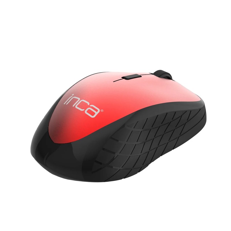 Souris Sans Fil INCA IWM-395TK - Noir&Rouge - Image 4
