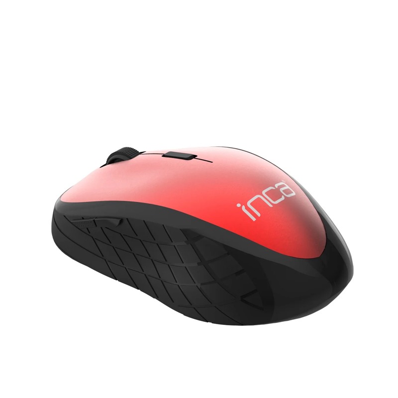 Souris Sans Fil INCA IWM-395TK - Noir&Rouge - Image 5
