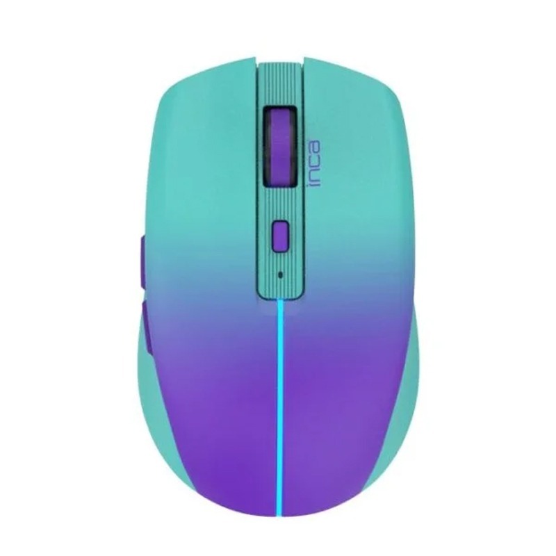 Inca IWM-511RM souris Droitier RF Wireless + Bluetooth + USB Type-C Optique 1600 DPI, Photo boutique MyTek chez MyTek