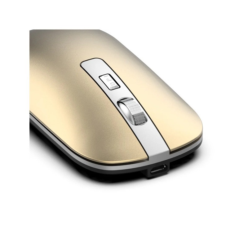 Souris Sans Fil INCA IWM-531RY Rechargeable - Gold - Image 5