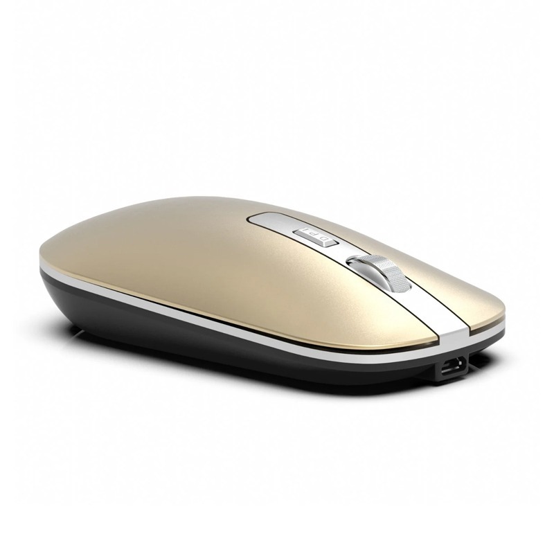 Souris Sans Fil INCA IWM-531RY Rechargeable - Gold - Image 4