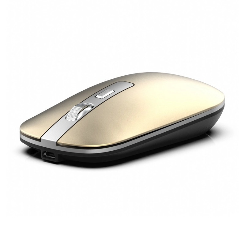 Souris Sans Fil INCA IWM-531RY Rechargeable - Gold - Image 3
