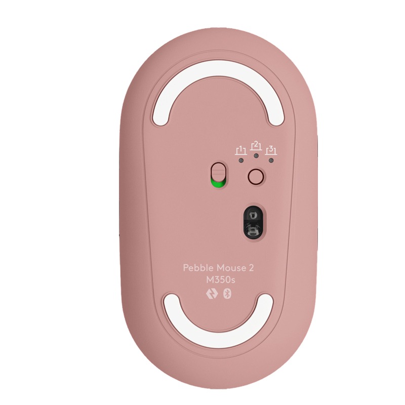 Souris Sans Fil LOGITECH Pebble M350s - Rose - Image 4