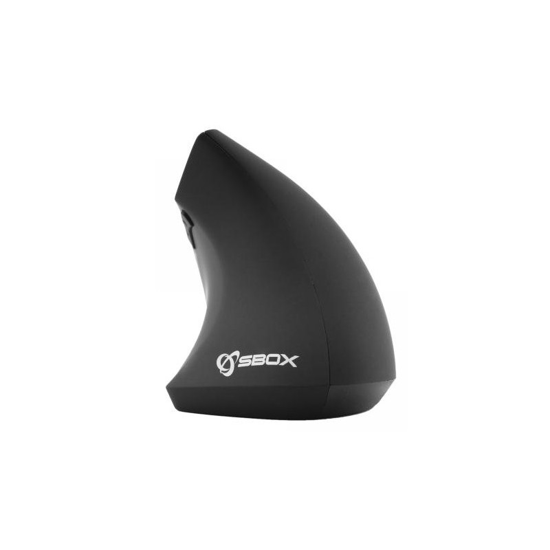 Souris Sans Fil Optique Vertical SBOX VM-065 - Noir - Image 2