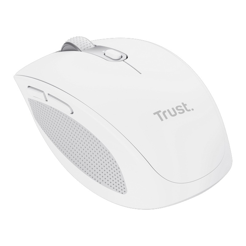 Souris Sans Fil TRUST Ozaa Multi-Appareils - Blanc - Image 3