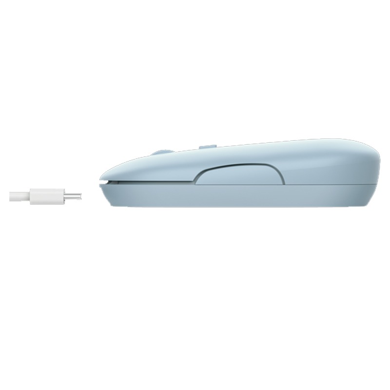 Souris Sans Fil TRUST Puck Ultra Fine Rechargeable - Bleu - Image 4