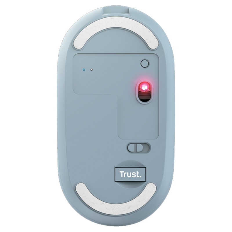 Souris Sans Fil TRUST Puck Ultra Fine Rechargeable - Bleu - Image 5