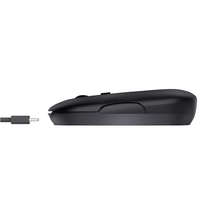 Souris Sans Fil TRUST PUCK ULTRA FINE  Rechargeable -Noir - Image 4