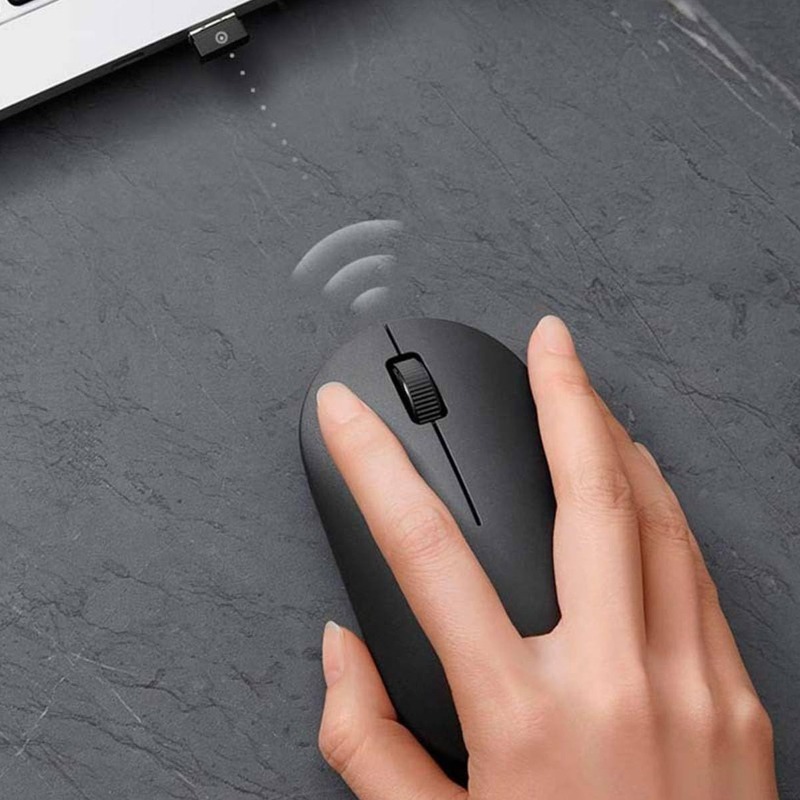 Souris Sans Fil XIAOMI LITE 2 - Noir - Image 4