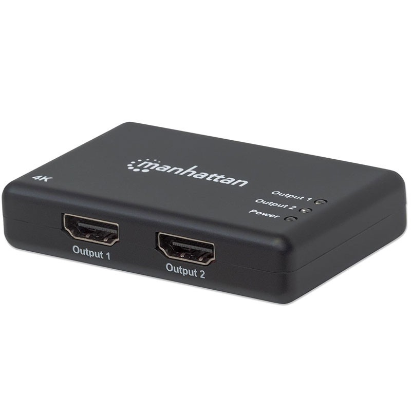 Splitter HDMI 2 Ports 4K MANHATTAN Splitter 4K - Noir 