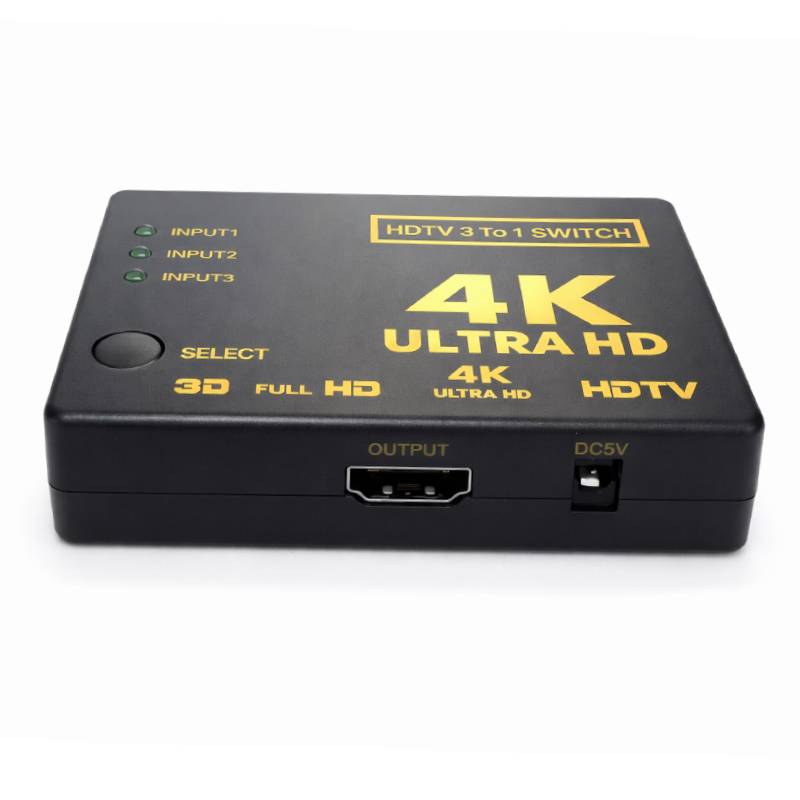 Splitter HDTV 3 Ports HDMI - Noir - Image 3