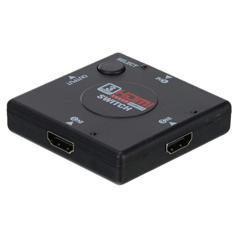 Splitter 3 Ports HDMI SWITCH-3P - Noir 