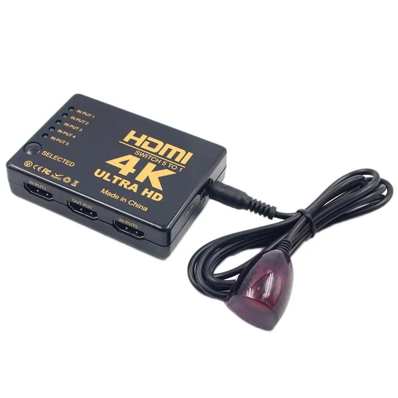 Splitter HDTV 5 Ports HDMI - Noir - Image 2