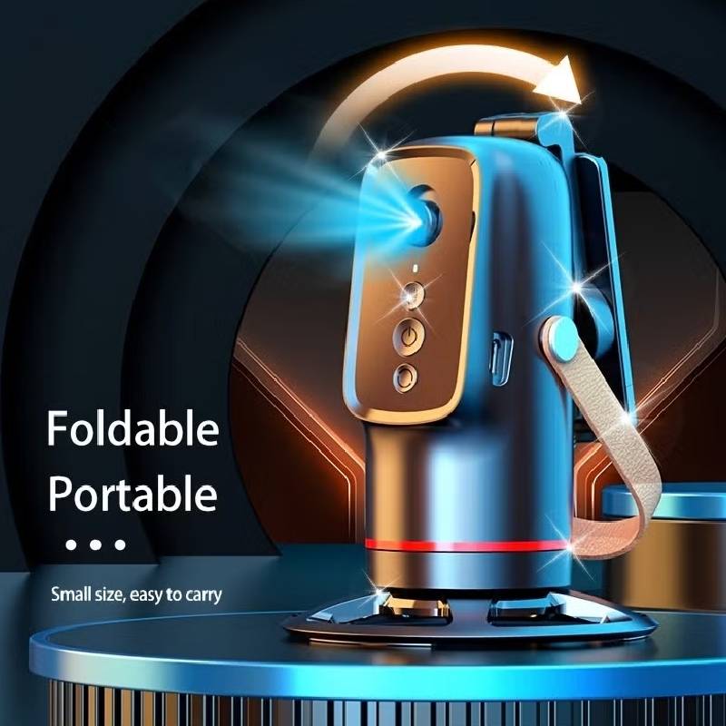 Stabilisateur Smartphone Q03-BK Intelligent Rotatif 360° - Noir - Image 2