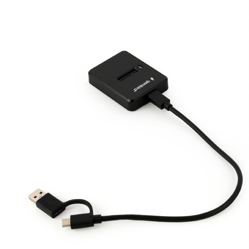 Station d'accueil GEMBIRD Pour disque SSD SATA et NVME M.2 - Noir - Image 2