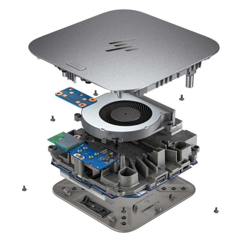 Station d’accueil USB Type-C HP Thunderbolt 4 G6 - Gris - Image 6