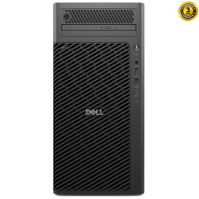 Station de Travail DELL Pro Max T2 Ultra 7 265 16Go 512Go SSD - Noir