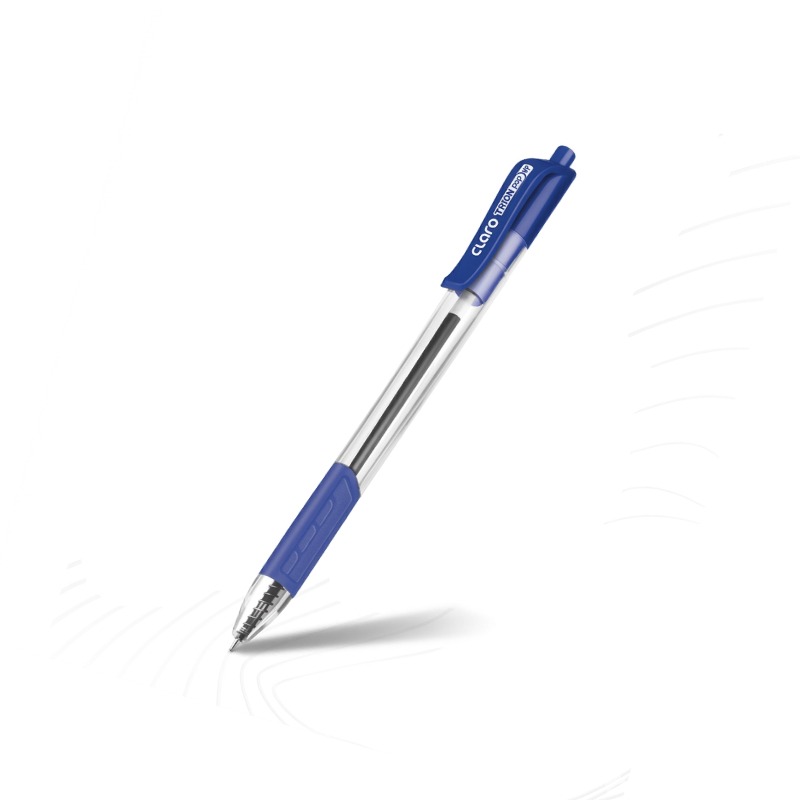 Stylo à Bille CLARO Trion Grip RT - Bleu
