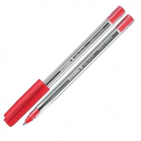 Pack de 50 Stylos à Bille SCHNEIDER Tops 505 M - Rouge - Image 2