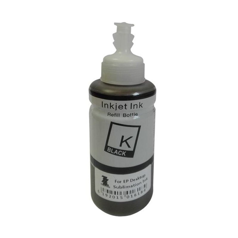 Bouteille d'encre Adaptable EPSON Sublimation 100ml - Noir