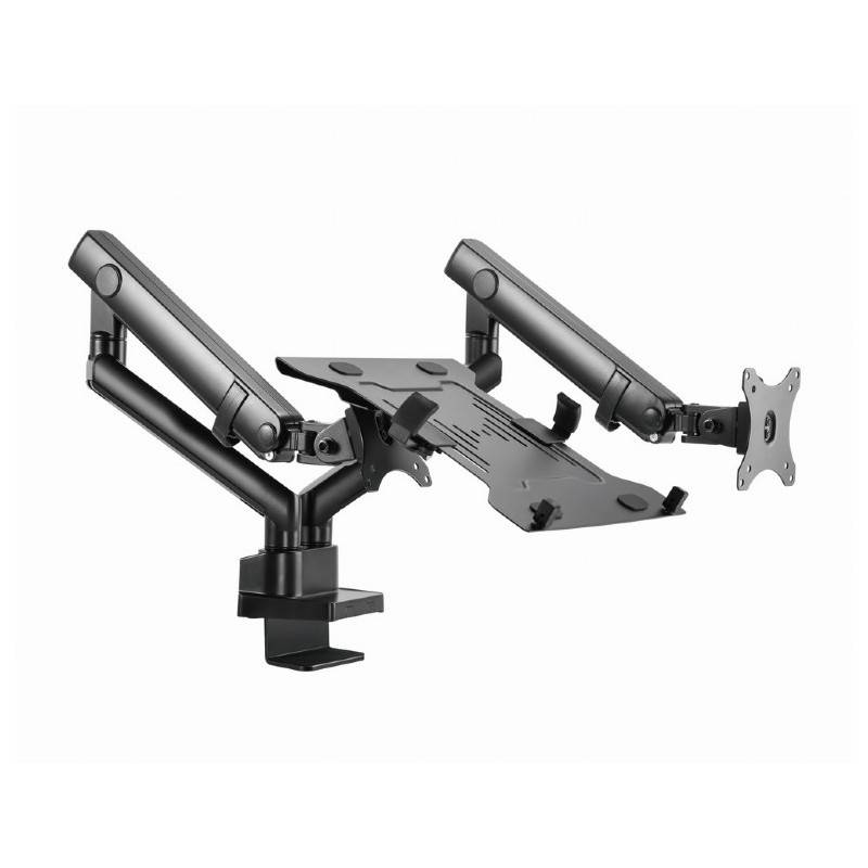 Gembird MA-DA3-02 support d'écran plat pour bureau 81,3 cm (32") Noir, Photo boutique MyTek chez MyTek