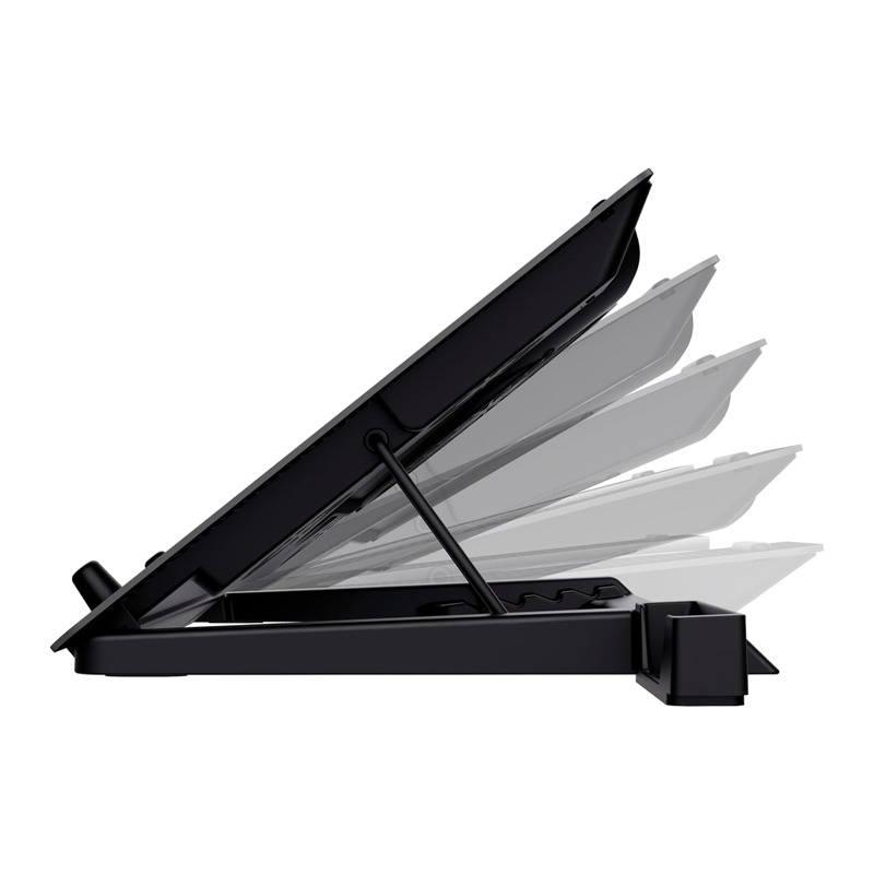 Support de Refroidissement TRUST GXT 1125  Pour Pc Portable 17" - Noir - Image 5
