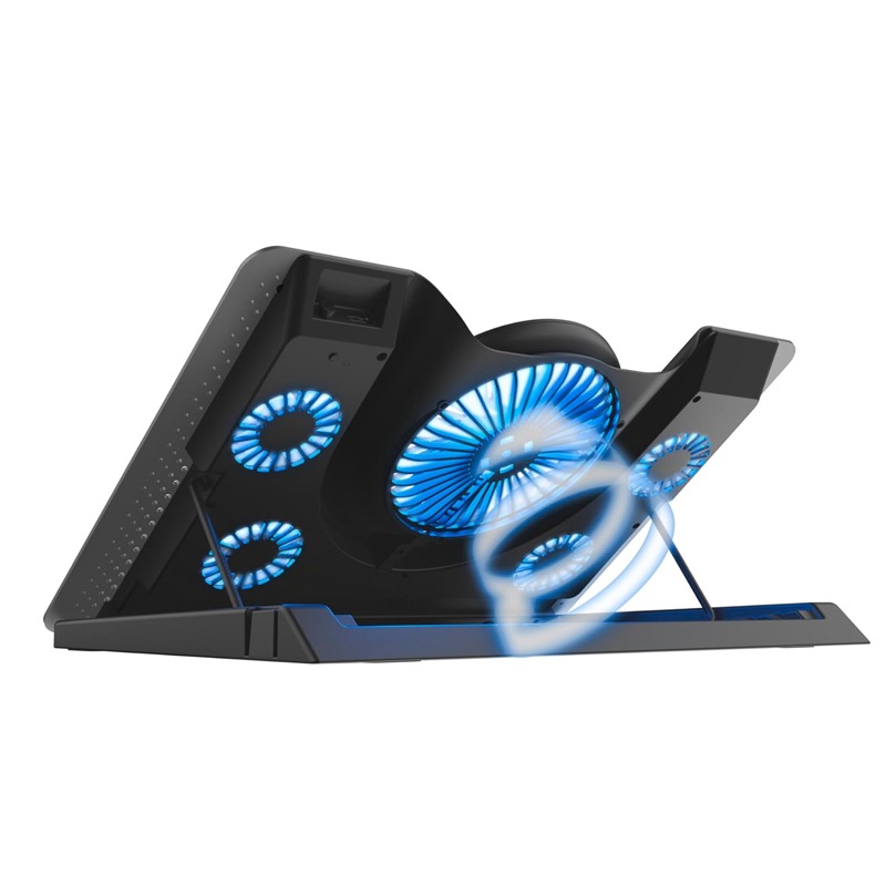 Support de Refroidissement TRUST GXT 1125  Pour Pc Portable 17" - Noir - Image 3
