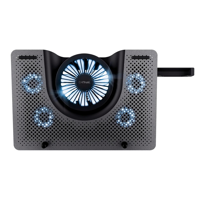 Support de Refroidissement TRUST GXT 1125  Pour Pc Portable 17" - Noir - Image 2