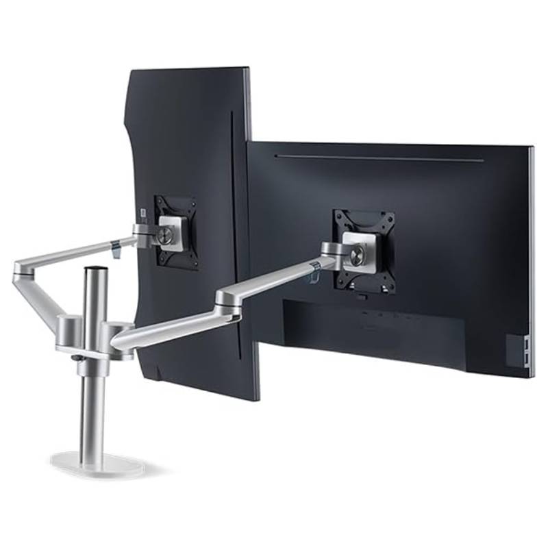 Support Écran DIGIPOS DP-OL2 Double Bras - Silver