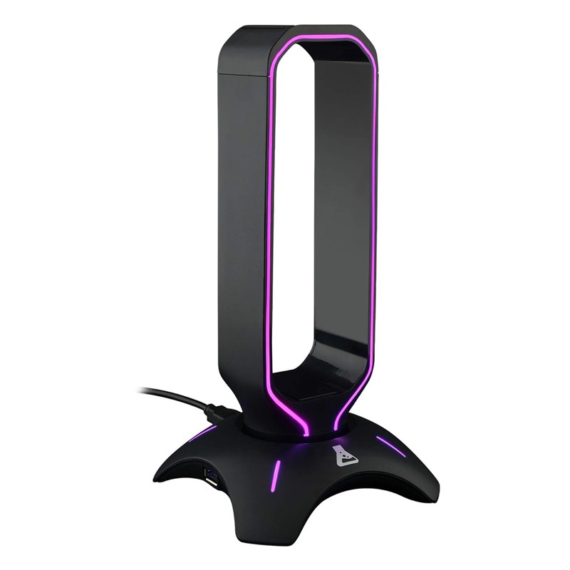 Support G-LAB K-STAND RADON RGB Pour Casque Gamer - Noir, Photo boutique MyTek chez MyTek