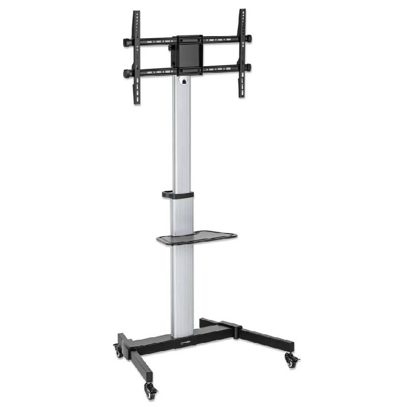 Support Mobile MANHATTAN Avec Roulettes Pour TV 37" - 86" - Noir - Image 2