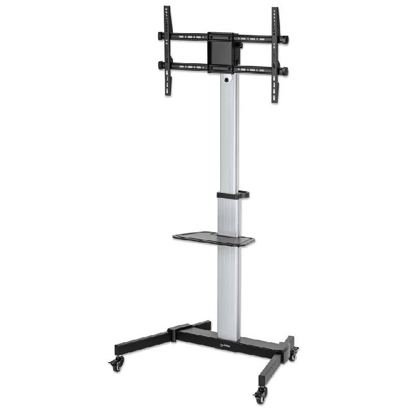 Support Mobile MANHATTAN Avec Roulettes Pour TV 37" - 86" - Noir - Image 3