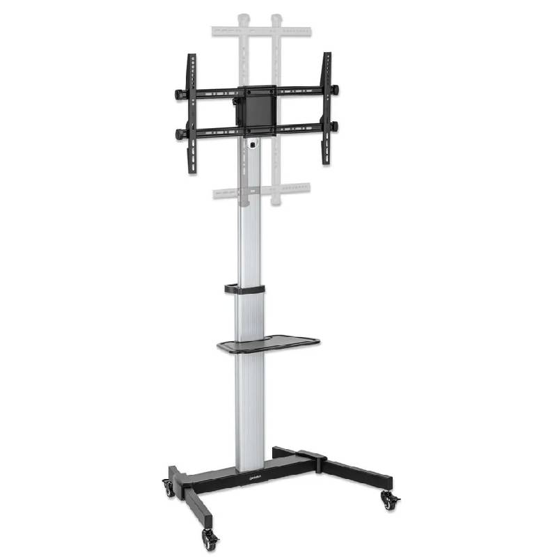 Support Mobile MANHATTAN Avec Roulettes Pour TV 37" - 86" - Noir - Image 5
